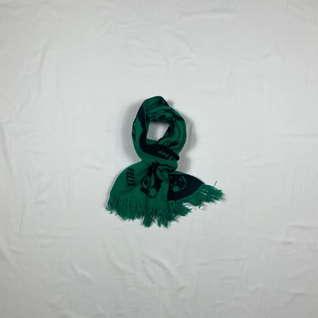 80’s 88년도 펠릭스 felix 카툰 머플러 목도리