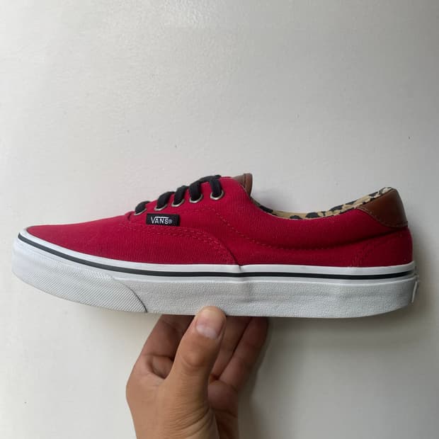 Vans 반스 어센틱 레드 레오파드260 (US8)