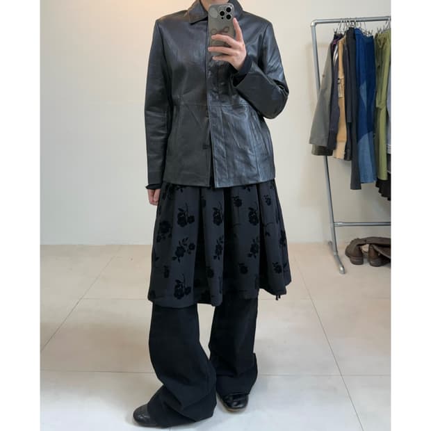 Rang musee 양가죽 자켓