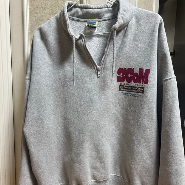 테켓 하프집업 맨투맨