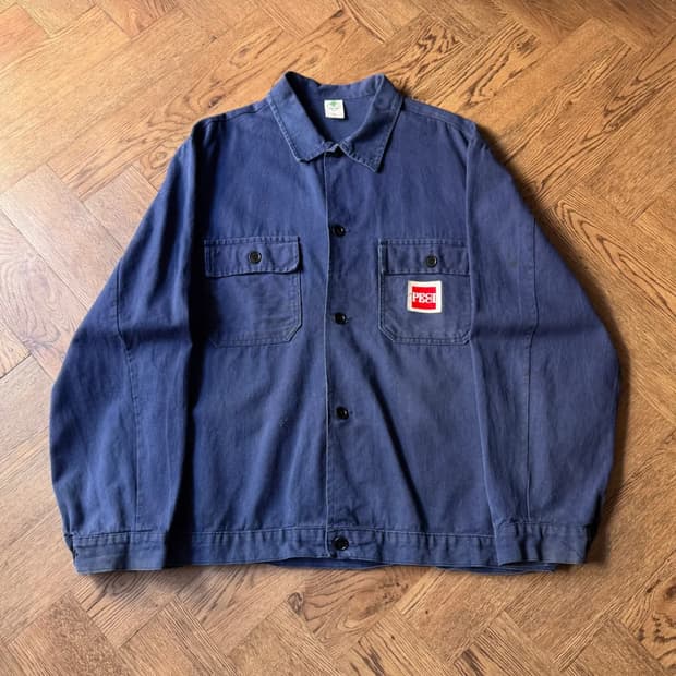 [XL]PECCI  빈티지 2포켓 프렌치 워크자켓