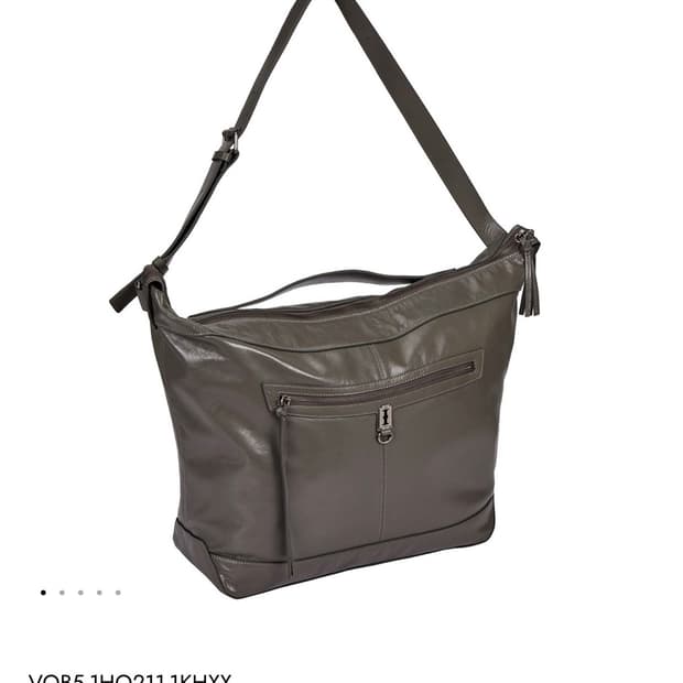 분크 토크 캐빈 크루 빅 호보백 가방 라지 애쉬카키 미개봉 새제품 더스트