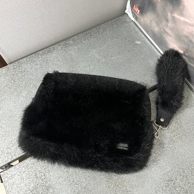 POTER×BEAMSBOY-FAKE FUR BAG