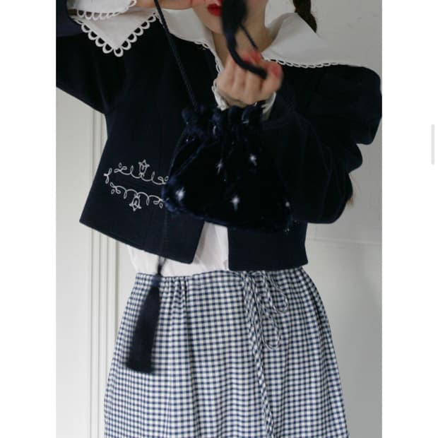 프레클 니들포인트 자켓