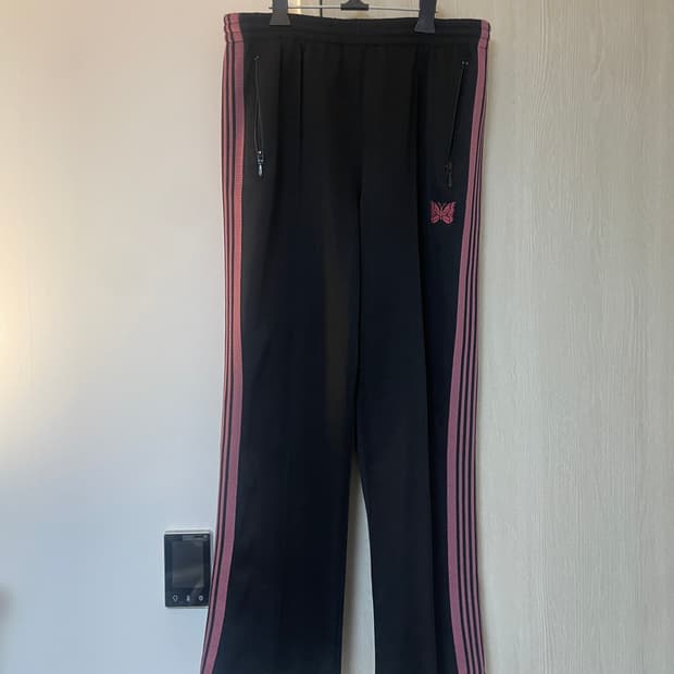 [M] 니들스 스트레이트 팬츠 검/핑