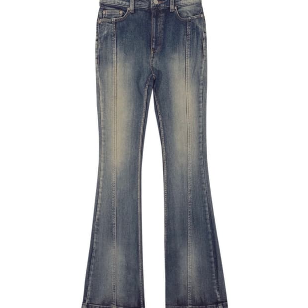 달링유어배드 로즈 부츠 컷 데님