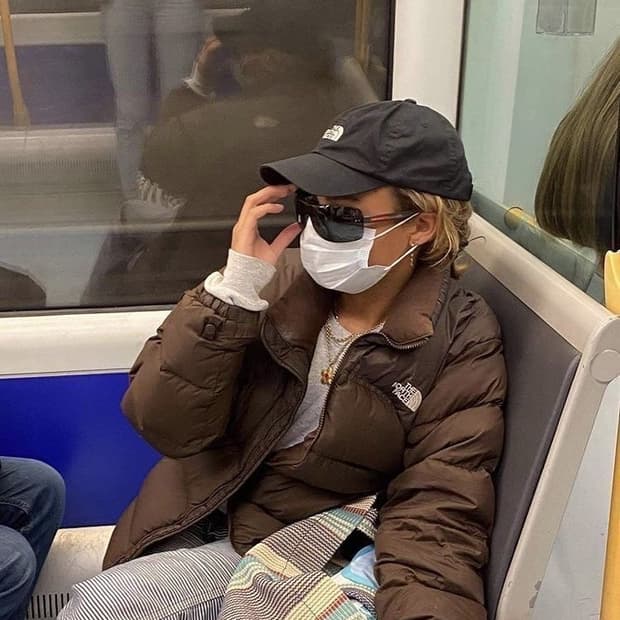 노스페이스 1996 레트로 눕시 자켓 다크 오크 해외판 S