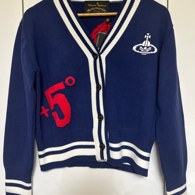 비비안웨스트우드 울 가디건 정품