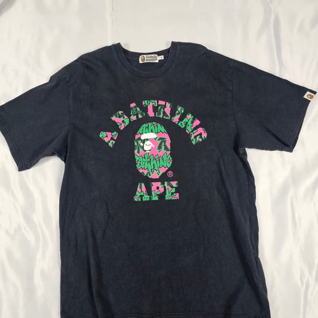 베이프빅사루티셔츠