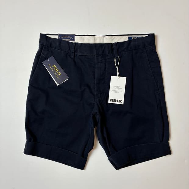 폴로 랄프로렌 스트레치 슬림 치노 반바지 PN9150