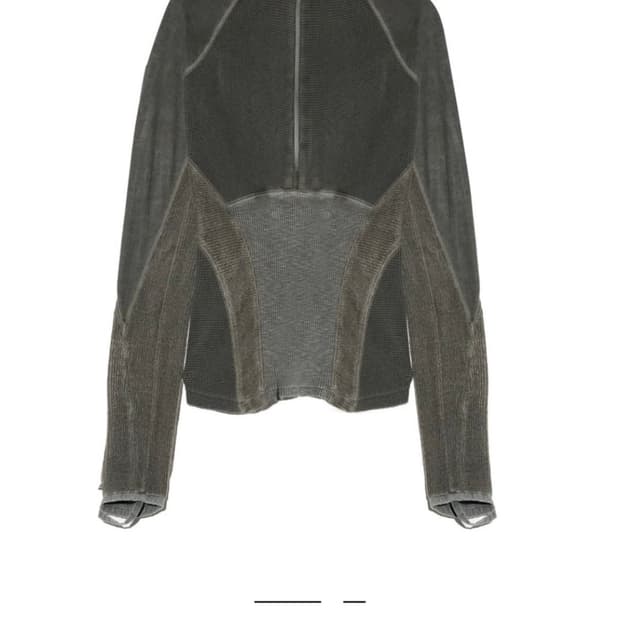 혜인서 하프집업 탑 카키 2사이즈