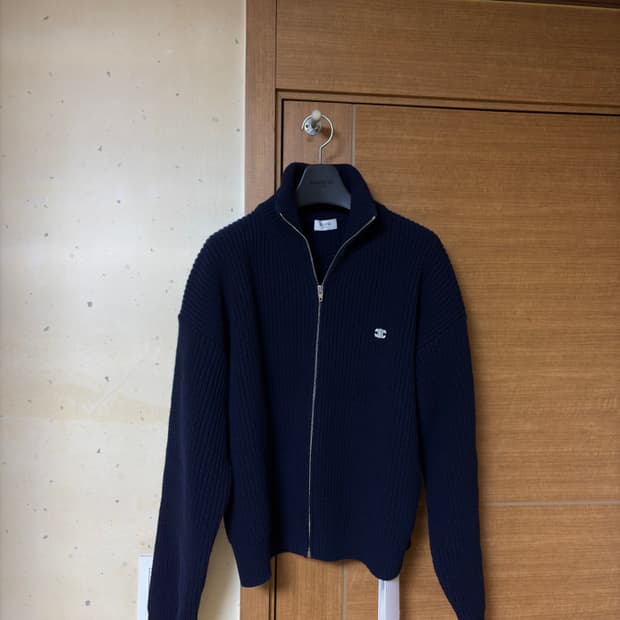 셀린느  트리오페 울 니트집업 m