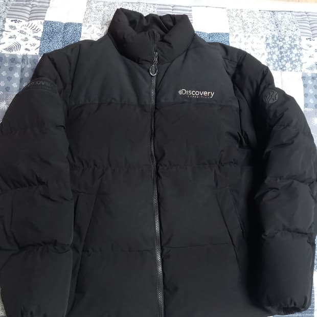 디스커버리 다운패딩 블랙   100