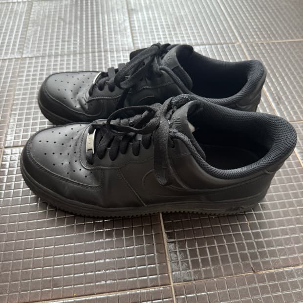 에어포스1 블랙 275