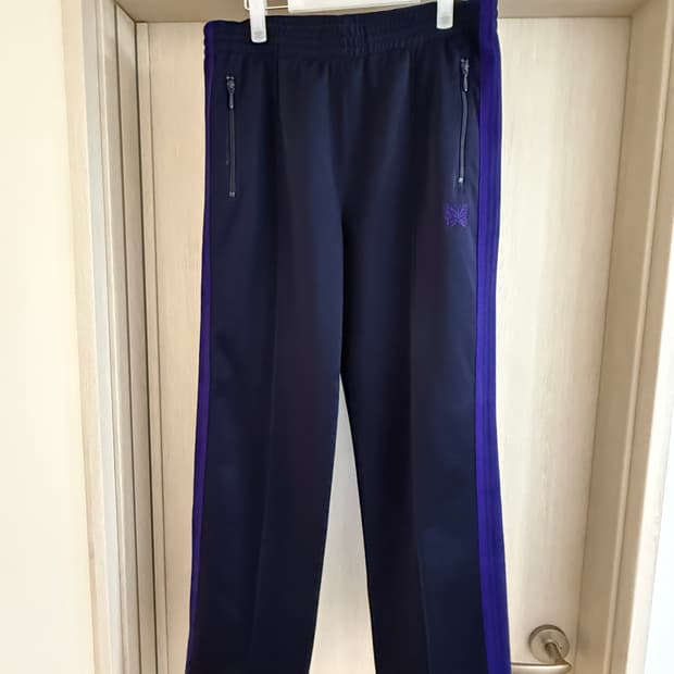 니들스 트랙팬츠 스트레이트 네이비 퍼플