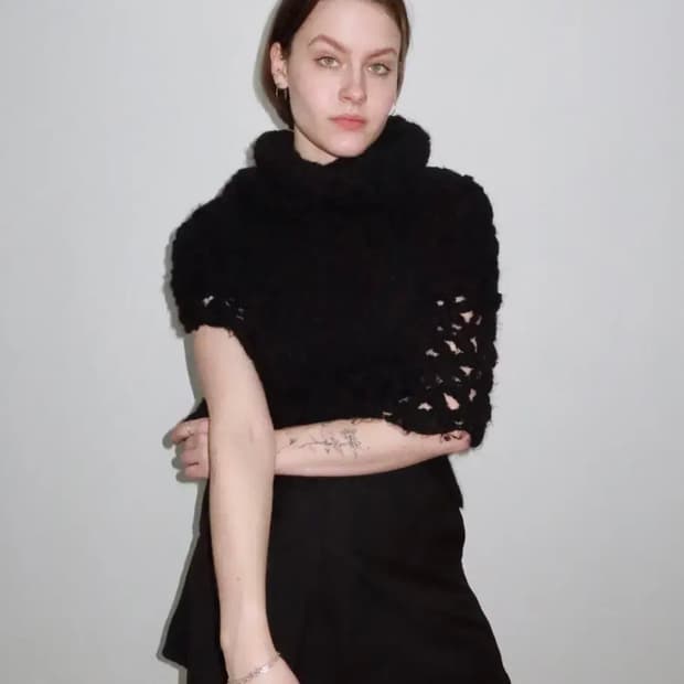 junya watanabe Muffler Half Knit