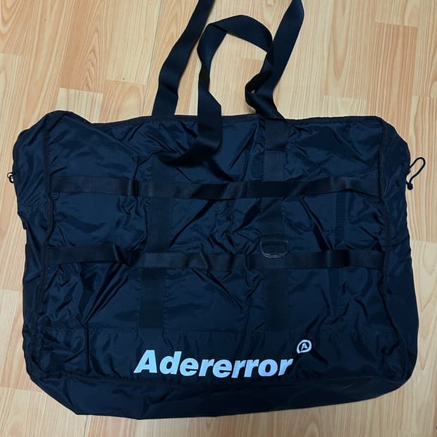 18FW 아더에러 블랙 더플백
