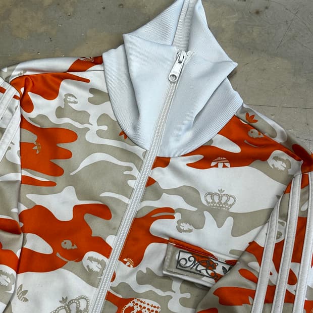 38 아디다스 X 미시 엘리엇 카모 트랙탑