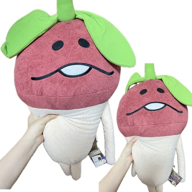 대형 정품 쌍떡잎 나메코 인형