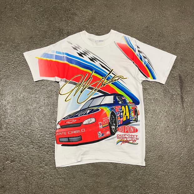 90s 나스카 레이싱 프린팅 티셔츠 (95-100)