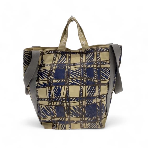 비비안 웨스트우드 캔버스 토트백