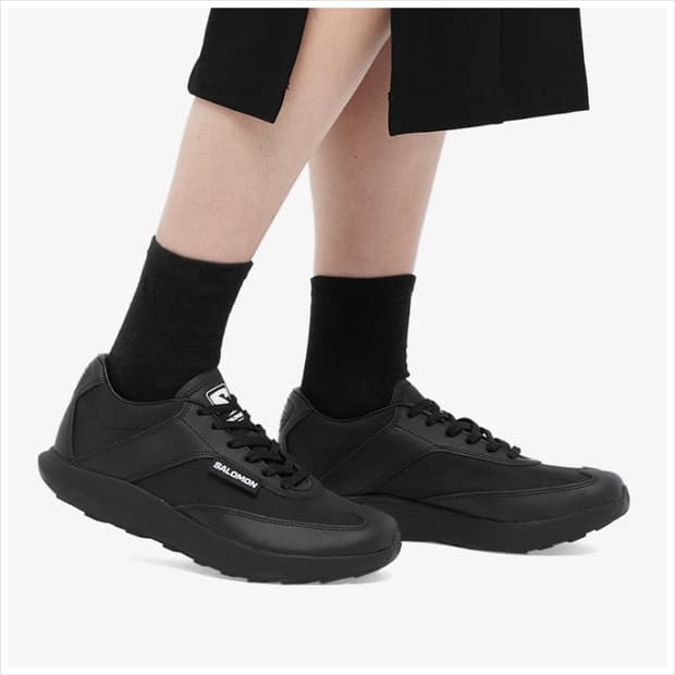 살로몬 x 꼼데가르송 SR90 블랙
