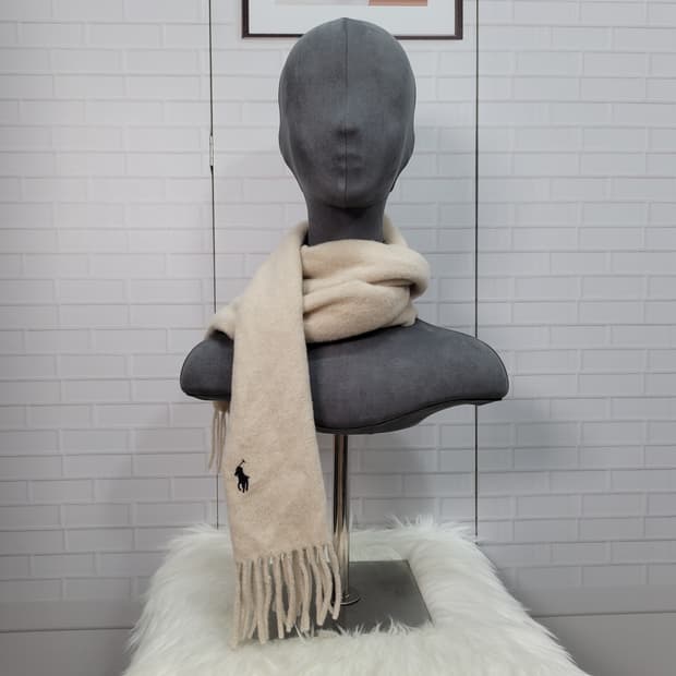 2022년 폴로랄프로렌 100% 울 머플러 목도리 남여공용