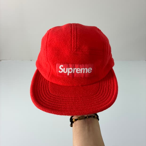 Supreme  슈프림 플리스 풀코드 캡