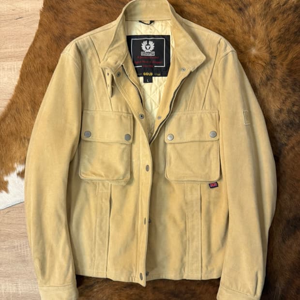 벨스타프 아비터 스웨이드 자켓