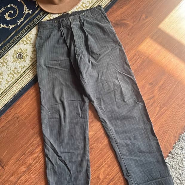 Rrl 더블알엘 스트라이프 카고 팬츠