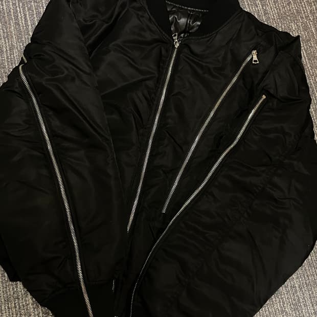 그레일즈 프로젝트GR 멀티지퍼 봄버자켓