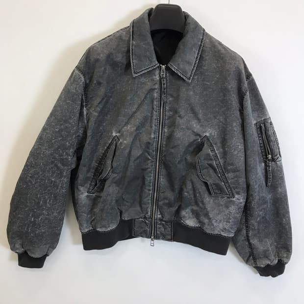 8세컨즈 24fw 나일론 피그먼트 Ma1 [M]