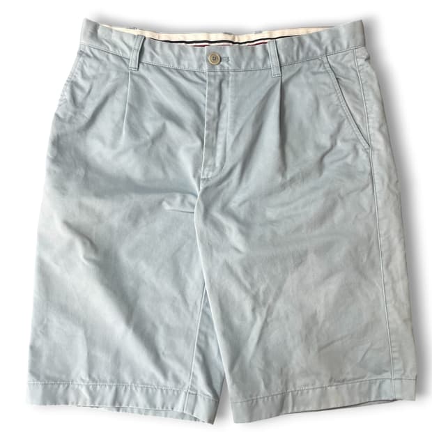 헤지스 스카이블루 코튼 하프팬츠 L