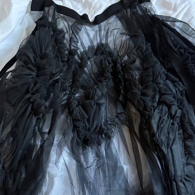 꼼데가르송 타오 TAO FW24 레이어드 스커트 M