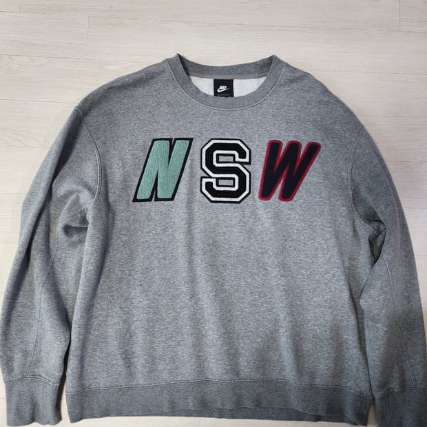 나이키 NSW 맨투맨 그레이 XL