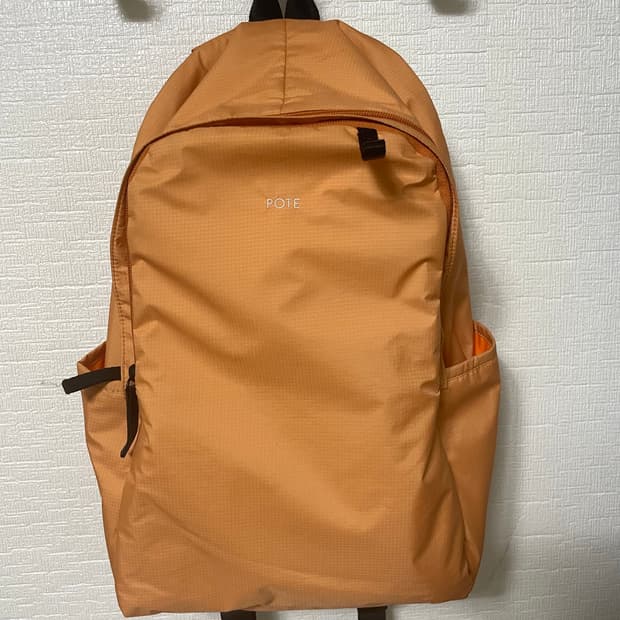 포테 hideslot classic backpack_apricot