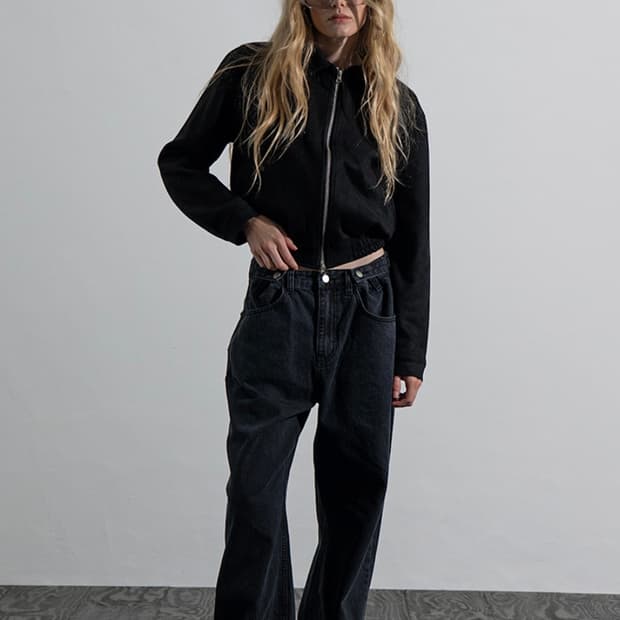 플레이스 스튜디오 투웨이 스웨이드 자켓