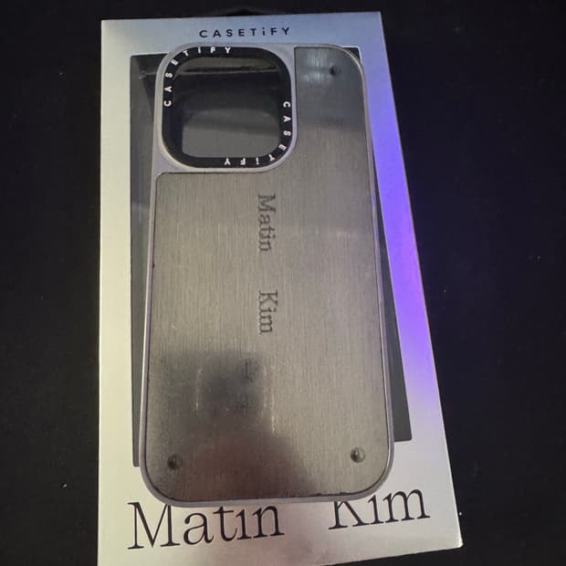 마뗑킴 케이스티파이 아이폰15pro 케이스