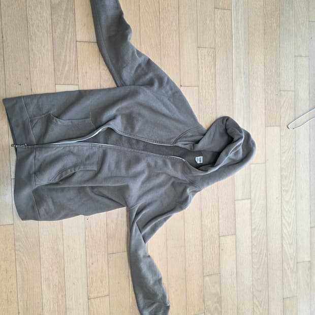 반스아웃피터스 후드집업 올리브L