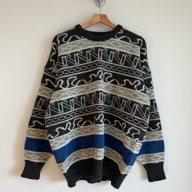 Pre owned 울마크 빈티지 니트