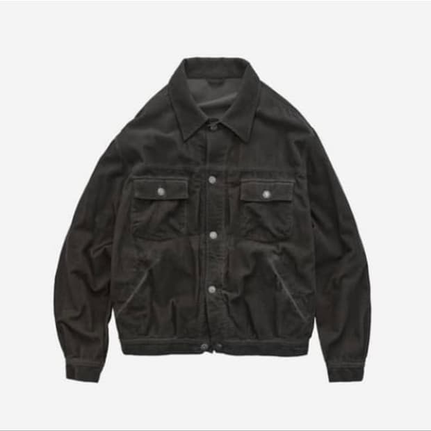 폴리테루 유즈드 트러커 카모 브라운