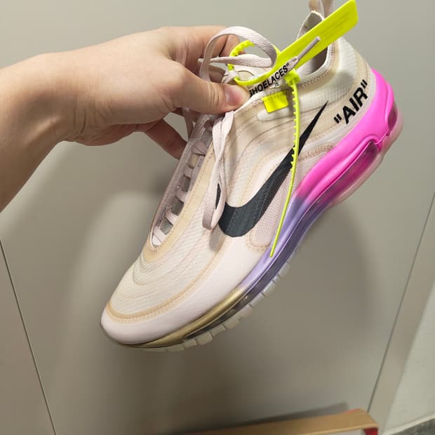 나이키 오프화이트 에어맥스 97 세레나윌리엄스