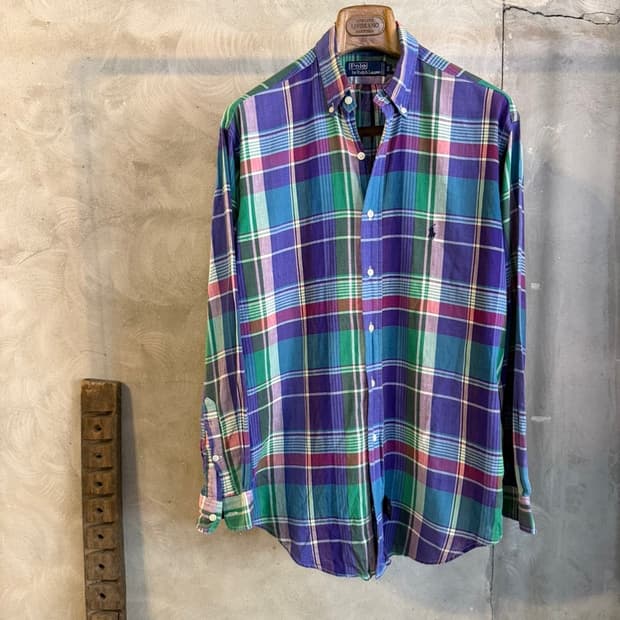 폴로 랄프로렌 버튼다운 셔츠 100