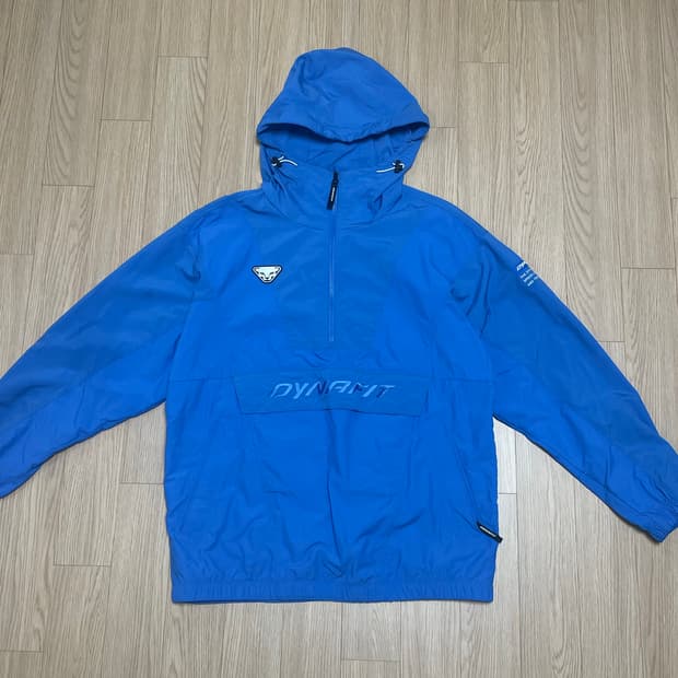 다이나핏 블루 바람막이 아노락