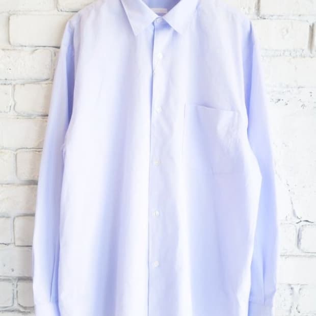 4) 코모리 뉴실루엣 Sax 삭스 셔츠