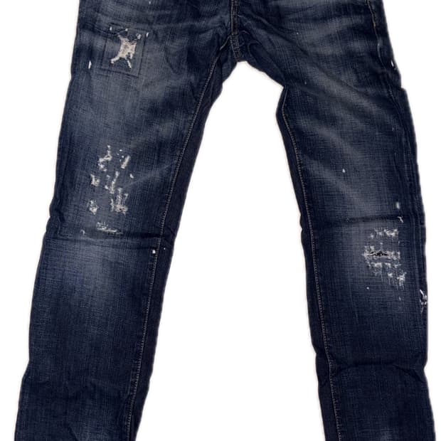 디스퀘어드2 디스트로이드 페인팅 데님