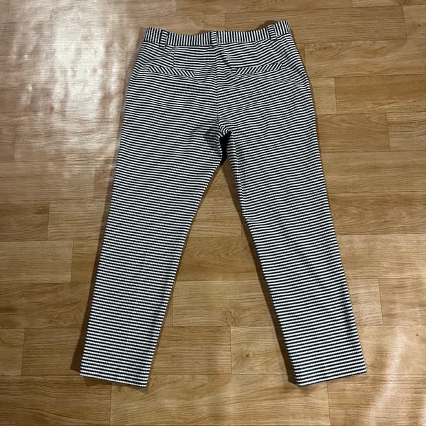 [33] 시스템 깅엄 스판팬츠