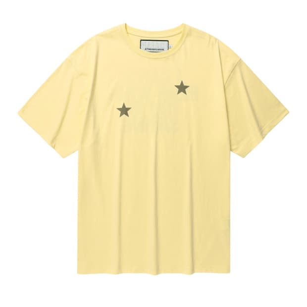 Star tee yellow