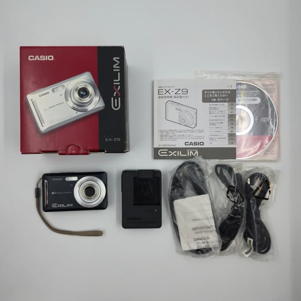 카시오 엑슬림 CASIO EXILIM EX-Z9 빈티지 디지털 카메라