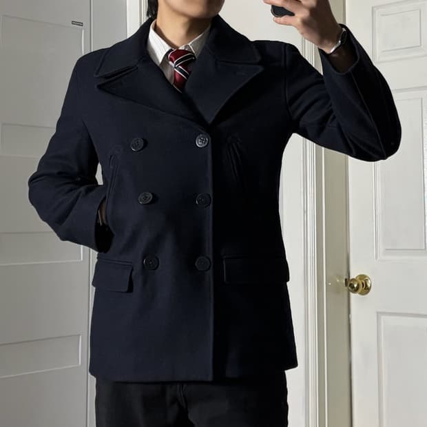 빈티지 GAP 피코트 네이비